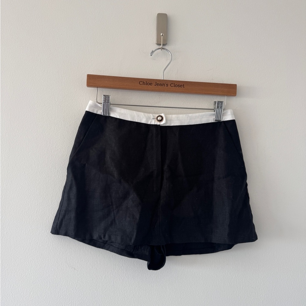 REFORMATION Roxy Linen Two Piece Set 2 - Picture 4 of 8